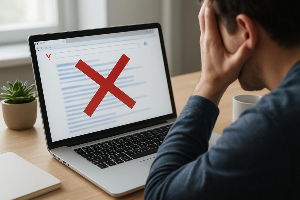 Почему страницы сайта не попадают в индекс Яндекса: частые причины и что с этим делать